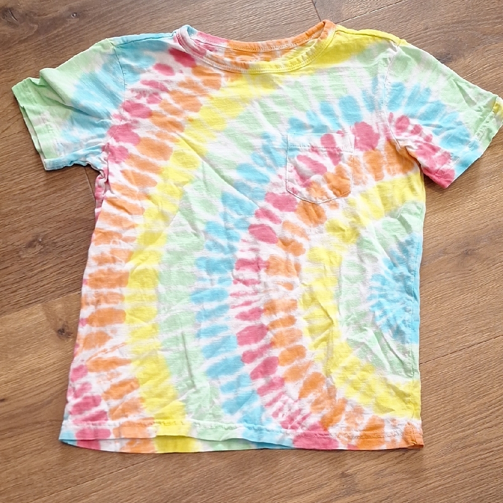 Primary Multicolor Tie-Dye Kids T-Shirt